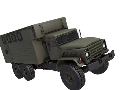 M934A1 Expansable Van Military Truck 3D model
