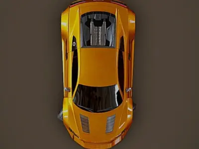 AUDI R8 GOLD Free 3D model