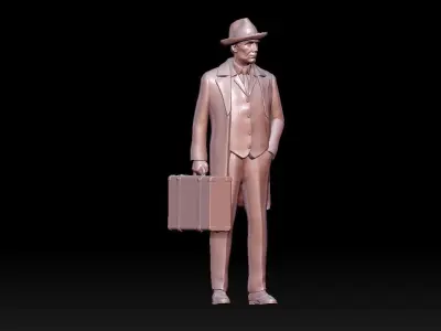 passenger 3D print model 16