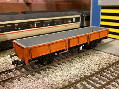 OO Model Railway BR OCA Ballast Wagon 3D print model