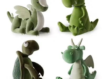 Plush Toys 27 3D model
