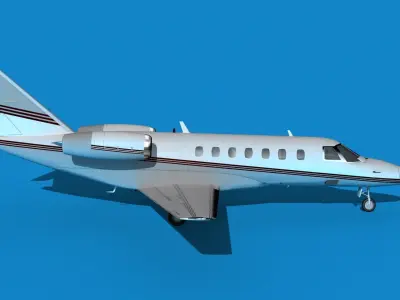 Cessna C528 Citation CJ3 V03 3D model