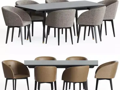 Dining Set 55 3D model