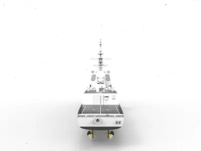 Hobart Class destroyer 3D model