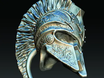 KNIGHT HELMET  3D print model