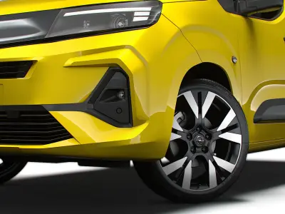 Opel Combo e Van SWB 2024 3D model