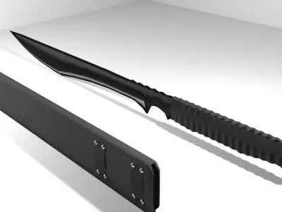 Sword - Machete 3D model