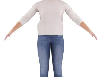 Melanie Rigged 004