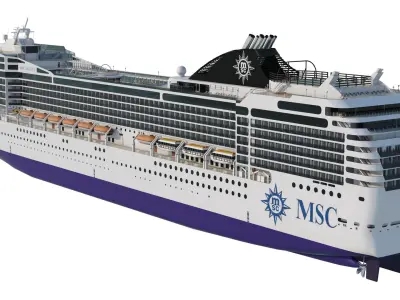 MSC Musica 3D model