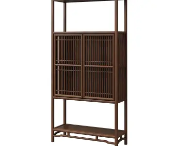 Chinese Antique Cabinet 292 3D model