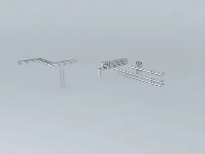 pipes for plant Free 3D model