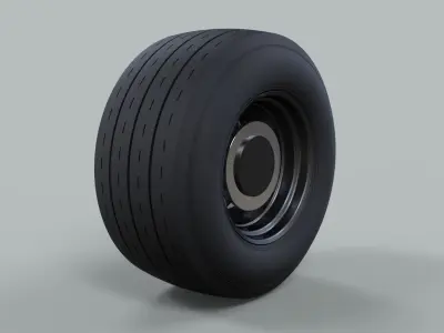 Sport wheel 7 3D model