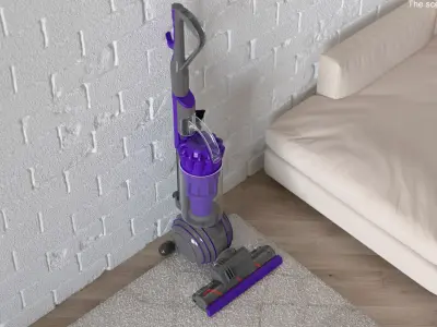 Dyson Ball Upright Vacuum Cleaner Purple 