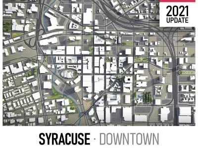 Syracuse Low-poly 3D model