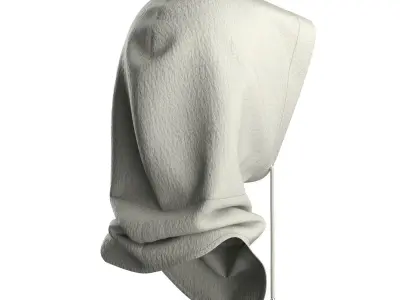 Grey Balaclava 3D model
