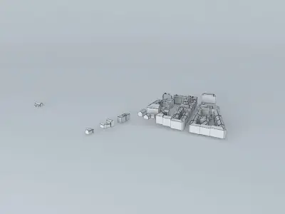 Our Saviour's cemetery - St. Hans Haugen east Free 3D model