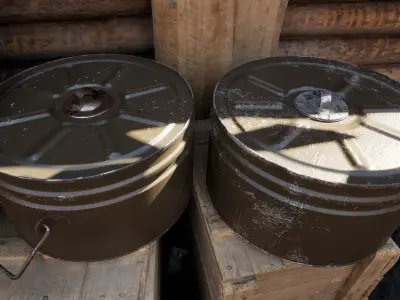 Soviet Union WW2 TM-41 Anti-Tank Mine 3D model