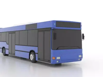 MAN A10 NL262 2Door Low Low-poly 3D model