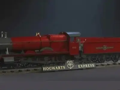 Hogwarts Express Full Kit 3D model