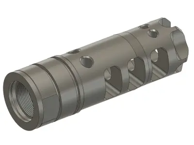 Muzzle Brake Lantac Dragon 3D model