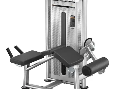 U-2001 Prone Leg Cur 3D model