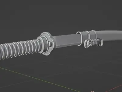 Sword Katana 3D model