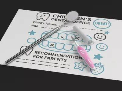 Orthodontic Dental Training Kit for Kids Light Pink 3D model