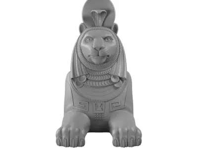 Sekhmet 3D print model