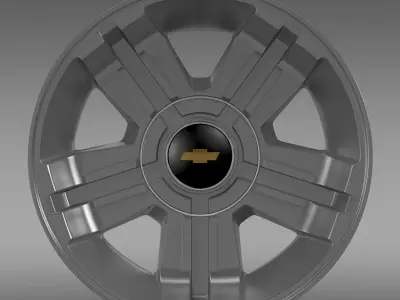Chevrolet Suburban LZ1 2008 rim 3D model