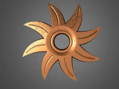 Shuriken 3D model get