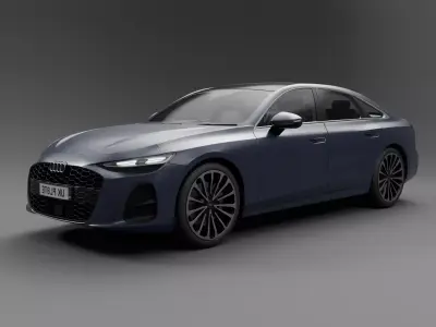 Audi A6 Sedan 2026 Free 3D model