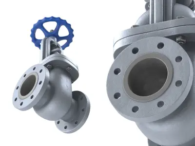 Valve Industrial  3D model