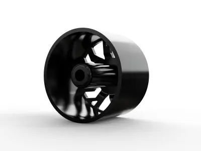 corleone front barzini dually wheel 3D print model 3D print model