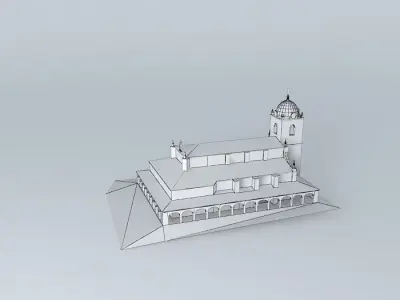 Legazpi Church Free 3D model