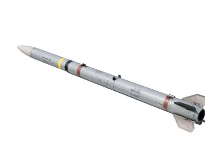 AIM-260 AIM-260A Joint Advanced Tactical Missile 3D model