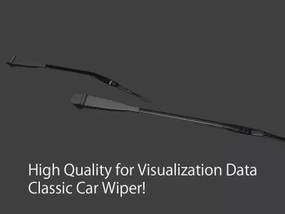 Classic Car Wiper Data  3D model