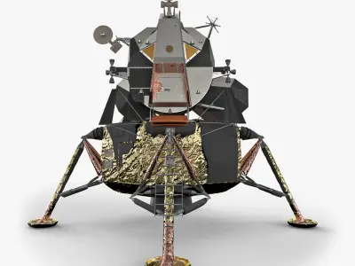 Apollo Lunar Module 3D model