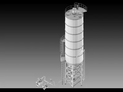 5 Factory Collection Props- High detail 3d models- Vol 09 Low-poly 3D model