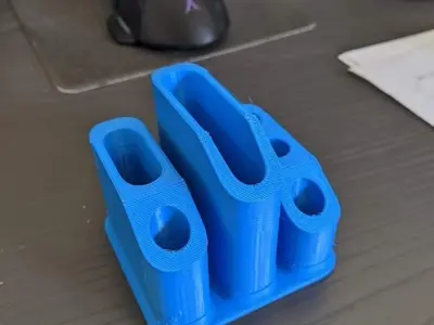 penholder-01 pen and pencil holder Free 3D print model