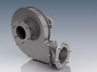 Centrifugal FAN 3D model