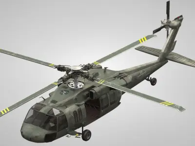 UH-60 Black Hawk 3D model buy