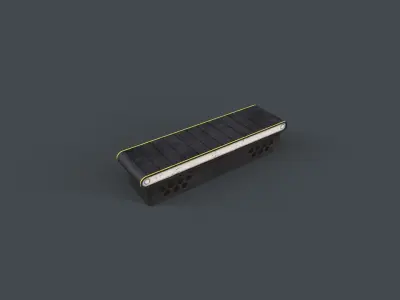 Production Line v4 Low-poly 3D model