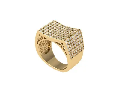 Wedding Ring  3D print model 339