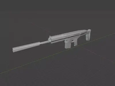 scar concept 3D model