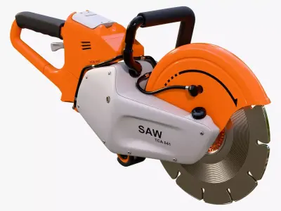 Handheld Cut Off Saw M1 3D model