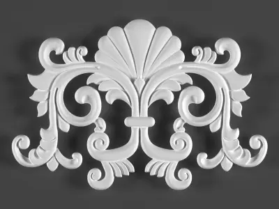 free 6 ornamental classic decoration 3d model kitbash vol 29 Free 3D model