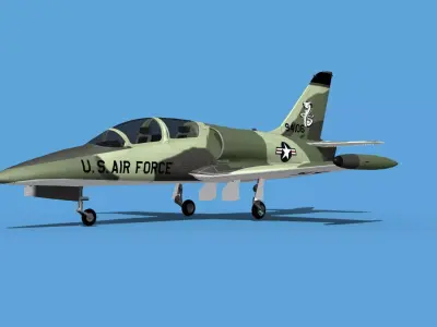 Aero Vodochody L-39C Albatross V24 3D model