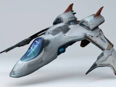 Hyper Jet Fighter 1 3D model