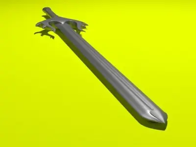 Fullmetal sword Free 3D model