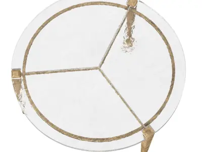 Andry Arbus Round coffee table 3D model